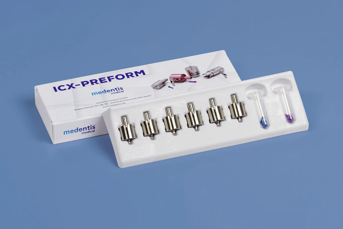 Verpackung für Zahnmedizintechnik