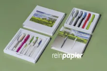 Ritter-Pen Stifte mit reinpapier verpackt